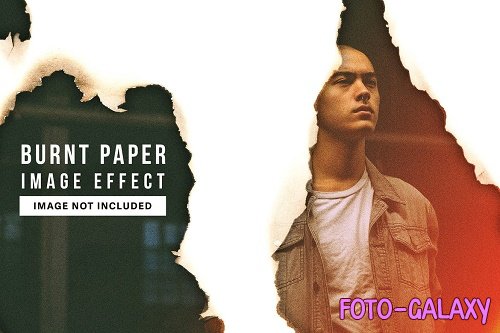 Burnt Paper Image Effect