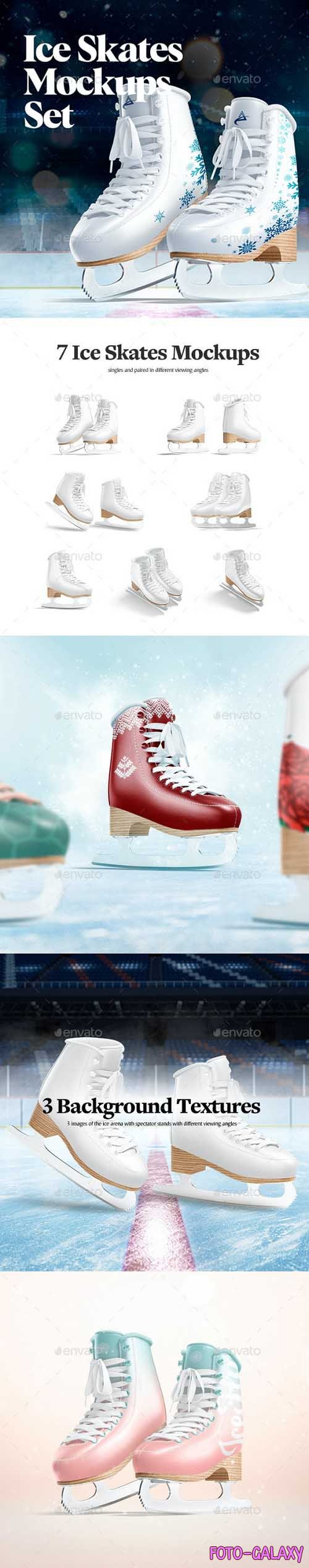 Ice Skates Mockups Set - 34804259 - 6663016