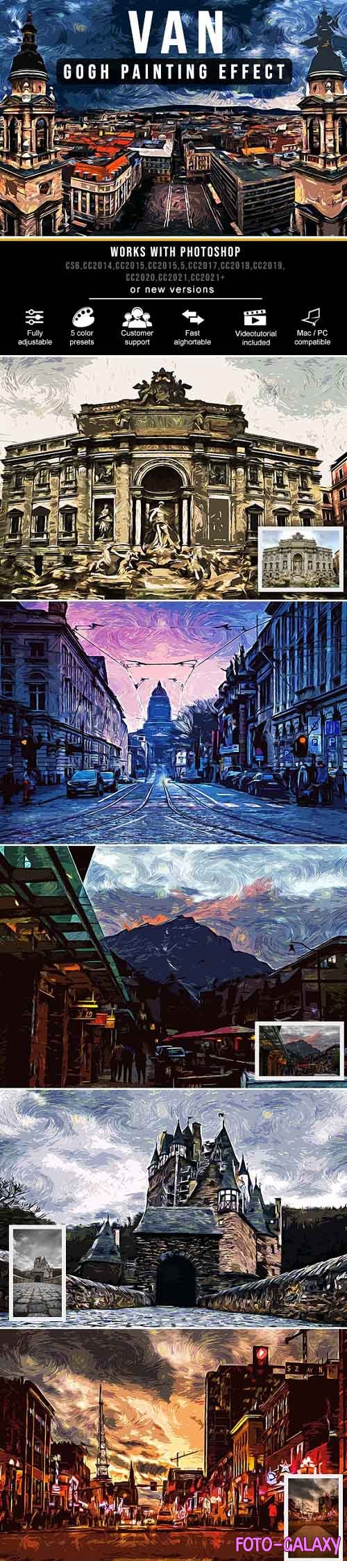 Van Gogh Painting Effect - 33940443