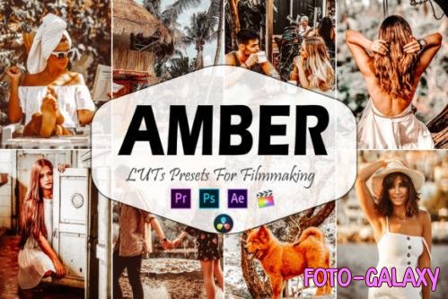 10 Amber Video LUTs Presets