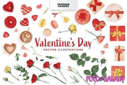 Valentines Day Vector Illustrations