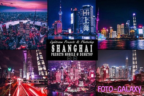 Shainghai Street Tone Photoshop Action & Lightrom