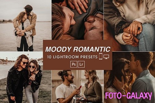 Moody Romantic mobile & desktop presets