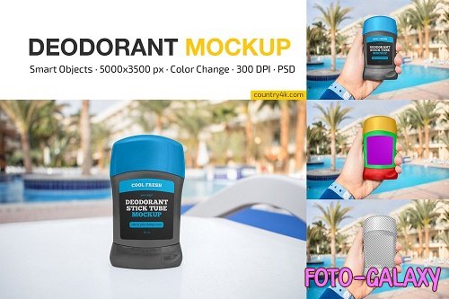 Deodorant Stick Tube Mockup Set - 6933104