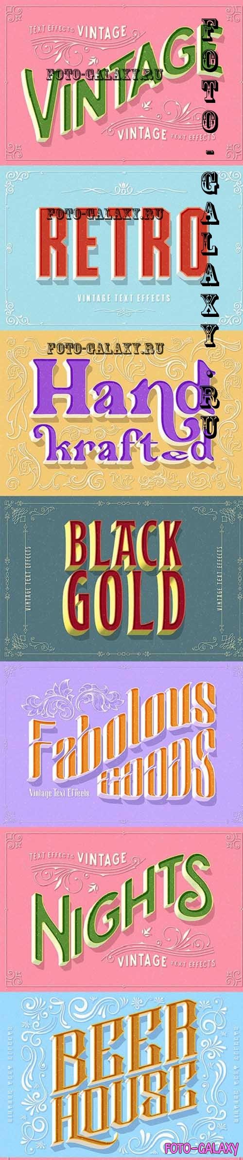 Graphicriver - Vintage Text Effects - 36352513