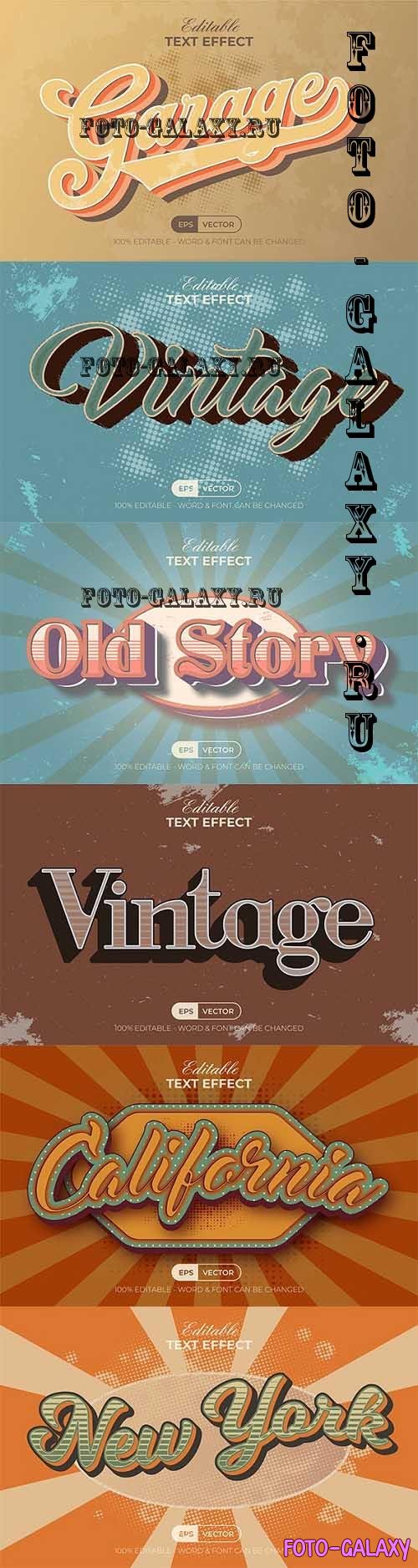 Vintage Text Effect Style - 35710493