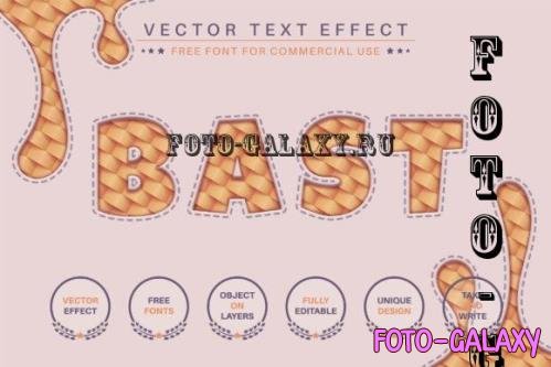 Bast - Editable Text Effect