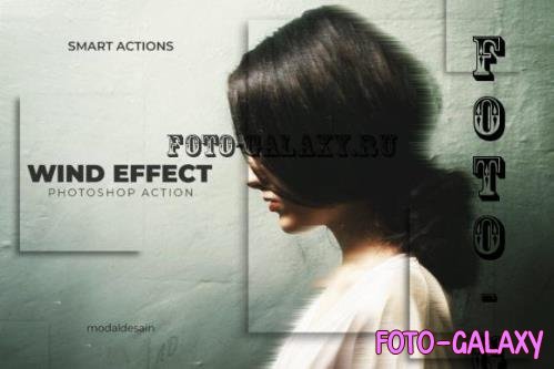 Wind Effect - Photoshop Action