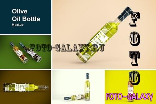 Olive Oil Bottle Mockup - 7009542