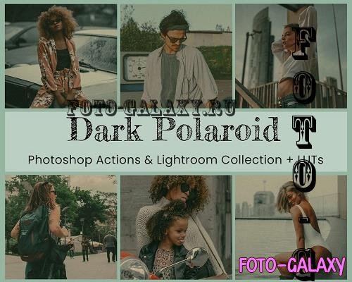 Dark Polaroid Preset Photoshop - 7113073