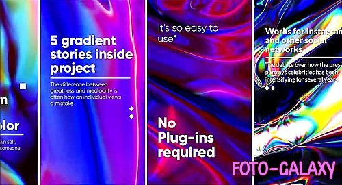 Instagram Stories Liquid Color 88000 - Project for After Effects