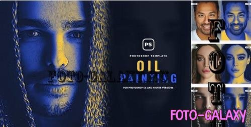 Oil Painting Effect Action Photoshop