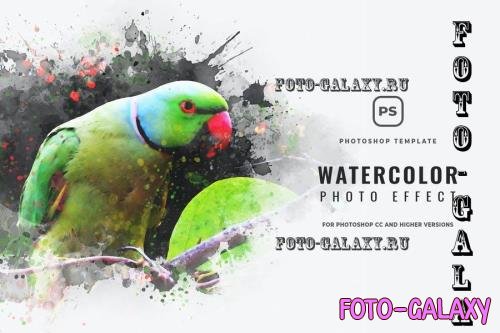 Watercolor Effect Photoshop - VFQBZZ3