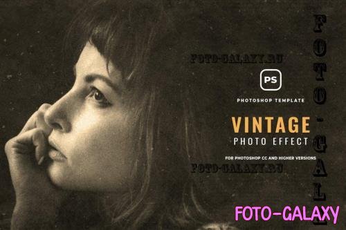 Vintage Effect Photoshop - Y55MMQ8