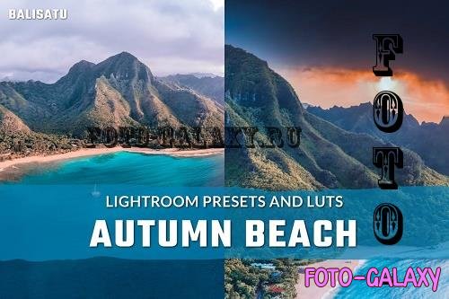 Autumn Beach LUTs and Lightroom Presets