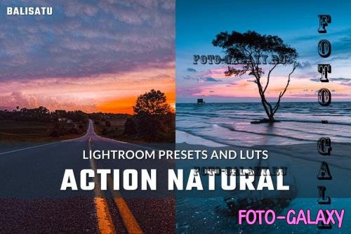 Action Natural LUTs and Lightroom Presets