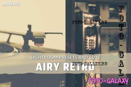 Airy Retro LUTs and Lightroom Presets