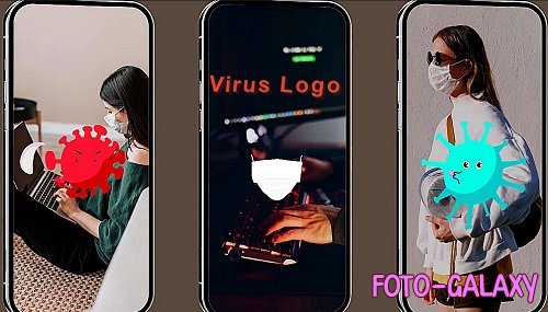 Videohive - Virus Logo Pack 37649425 - Project For Final Cut & Apple Motion