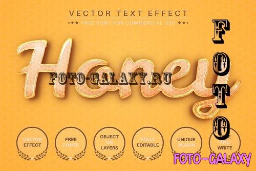 Honey - Editable Text Effect - 7236953