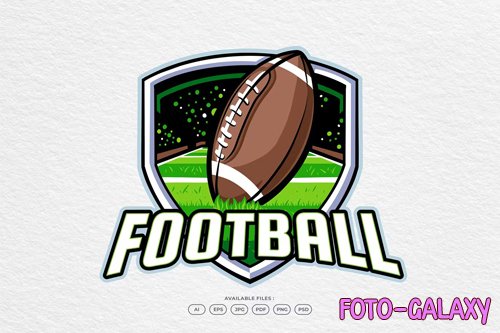 American Football Sport Logo