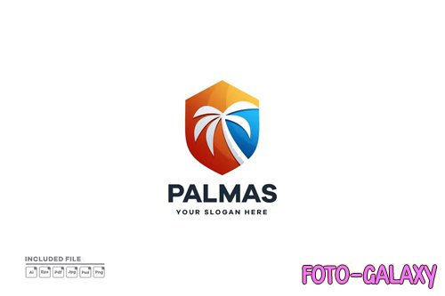 Palm Gradient Logo