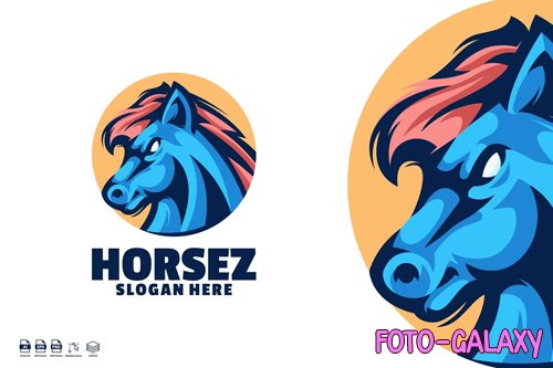 Horse Mascot Logo Designs
