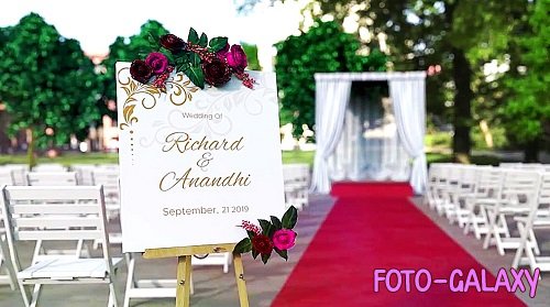 Wedding Welcome Sign 433669/22 - Project for After Effects