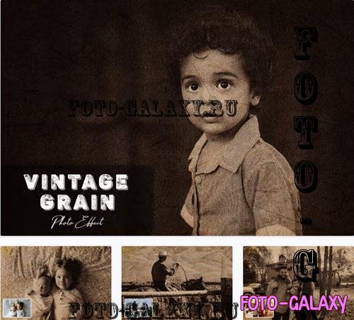 Vintage Grain Photoshop Action - YXAYH75