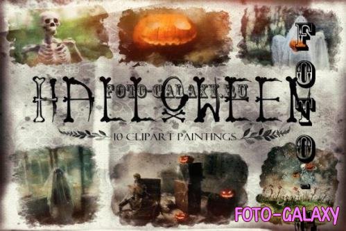 Halloween Clipart, Digital Scrapbooking