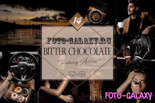 14 Photoshop Actions, Bitter Chocolate