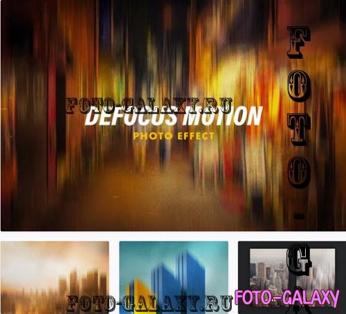 Defocus Motion Photo Effect - 7341089