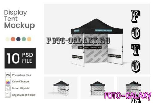 Display Tent Mockup - 10 PSD