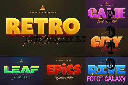 Retro Text Effects - 7354159