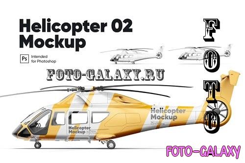 Helicopter 02 Mockup - JRYF869