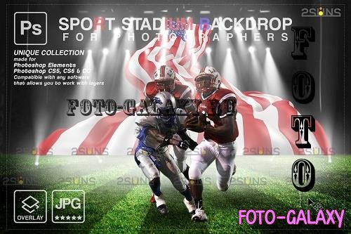 Football Backdrop Sports Digital V23 - 7394721