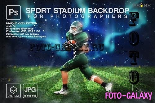 Football Backdrop Sports Digital V46 - 7395104