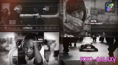 Videohive - History Timeline 38665849 - Project For Final Cut & Apple Motion