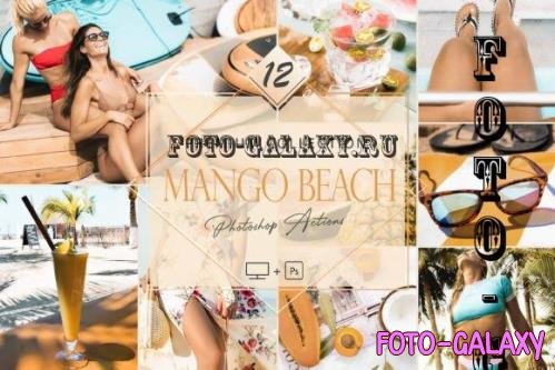12 Photoshop Actions, Mango Beach Ps