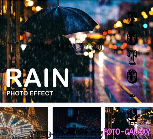 Rain Photo Effect