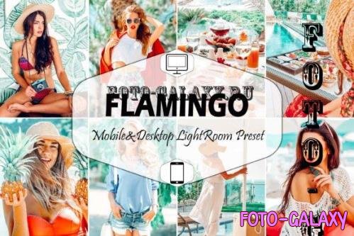 10 Flamingo Mobile & Desktop Lightroom Presets, Vibrant LR - 1932690