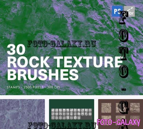 30 Rock Texture Photoshop Brushes - NBAJHHX