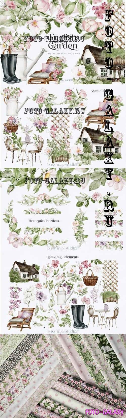English Garden Big Watercolour Collection