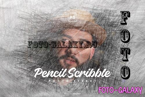 Pencil Scribble Photo Effect - DHGUHR4