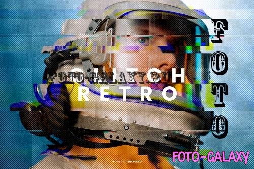 Retro Glitch Photo Effect - DLNPZ7C