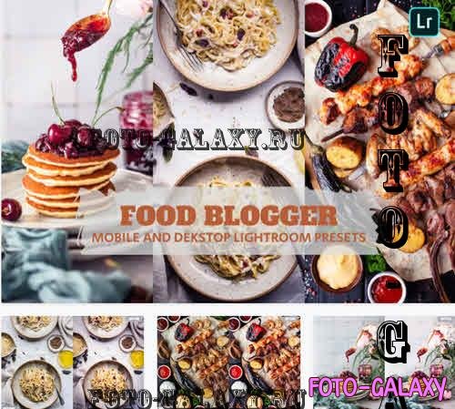 Food Blogger Lightroom Presets Dekstop and Mobile