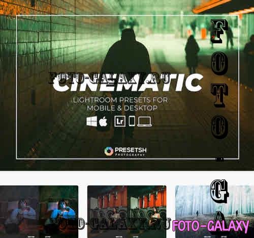 Cinematic Film Lightroom Presets Desktop & Mobile