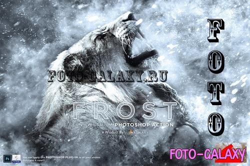 Frost - Snowstorm Photoshop Action - 7092899