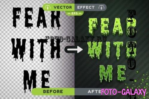 Zombie Editable Text Effect, Font Style - 7815657