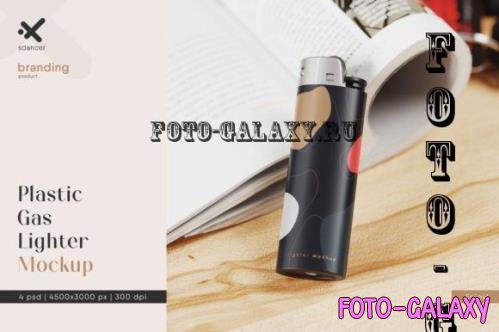 Plastic Gas Lighter Mockup - 2152347
