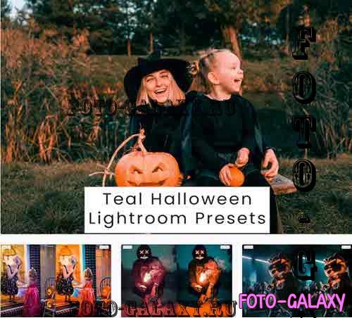 Teal Halloween Lightroom Presets - 7L3GU2Z